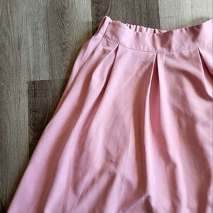 Pink Midi Skirt